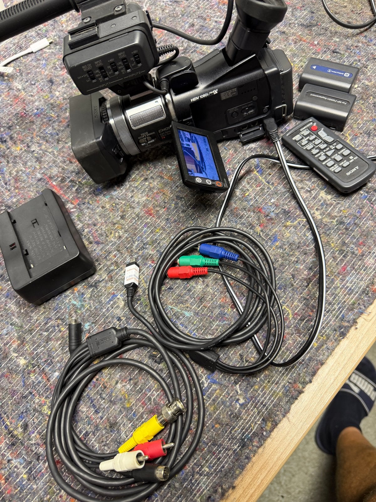 Sony HDV 1080i/HDV DVCAM Camcorder in Flightcase, Gebruikt, Overige soorten, Ophalen of Verzenden, 8 tot 20x