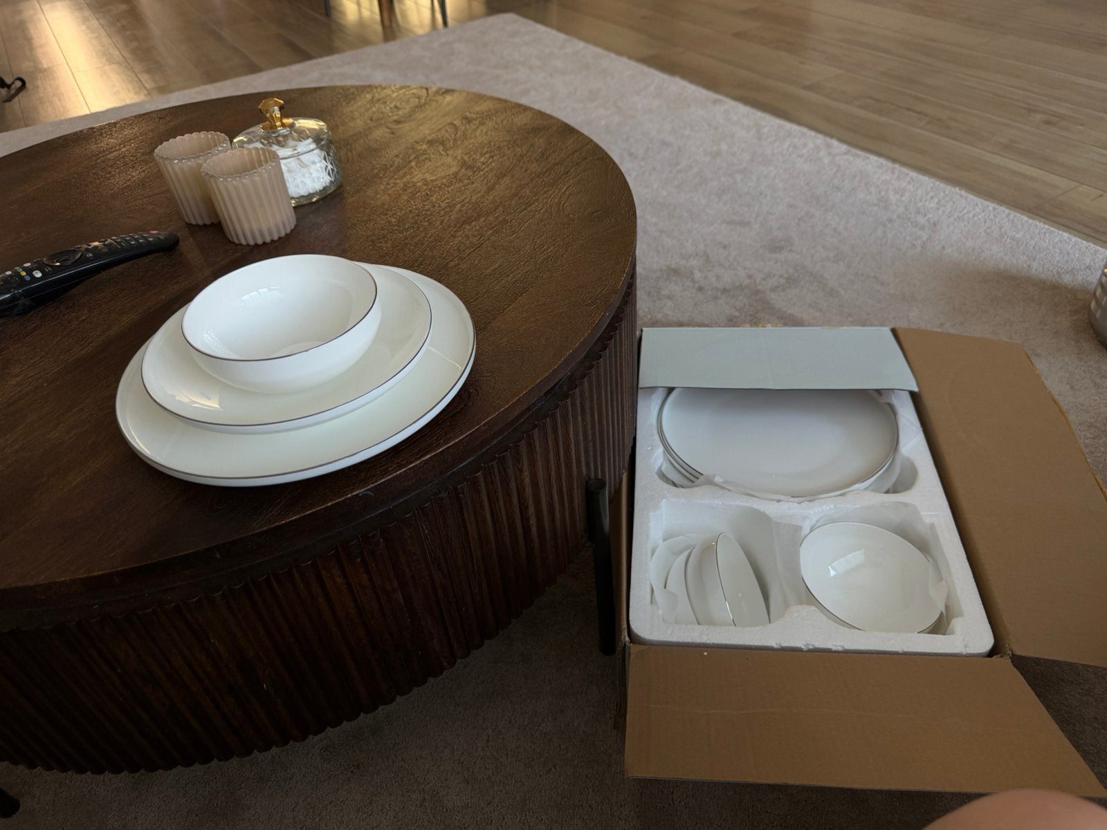 6 persoons dinnerset borden, Ophalen of Verzenden, Nieuw, Overige typen
