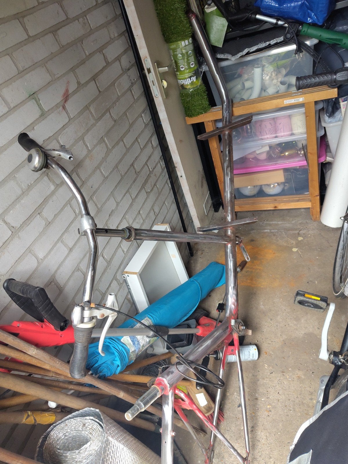 Bakfiets punt NL (model t/m 2008) opknapproject, Fietsen en Brommers, Fietsen | Bakfietsen, Ophalen, Gebruikt