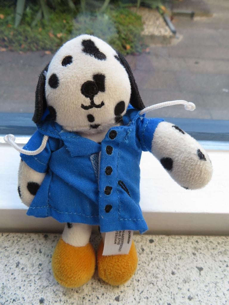 Dierenvriendje hond dalmatiër met blauw jasje van Hema, Ophalen of Verzenden, Zo goed als nieuw, Hond
