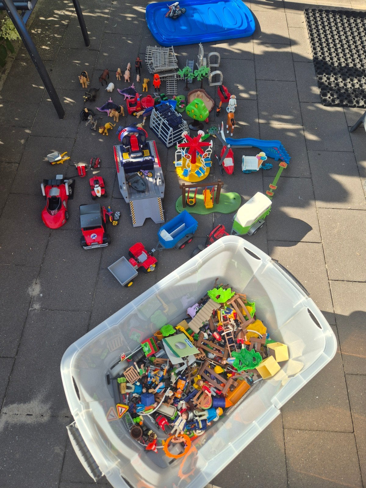 Grote doos vol Playmobil, Ophalen of Verzenden, Gebruikt, Overige merken