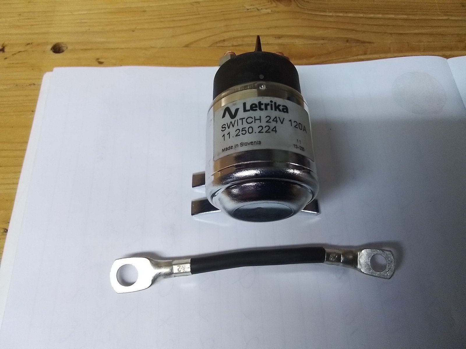 Letrika relais nieuw
Switch, Ophalen