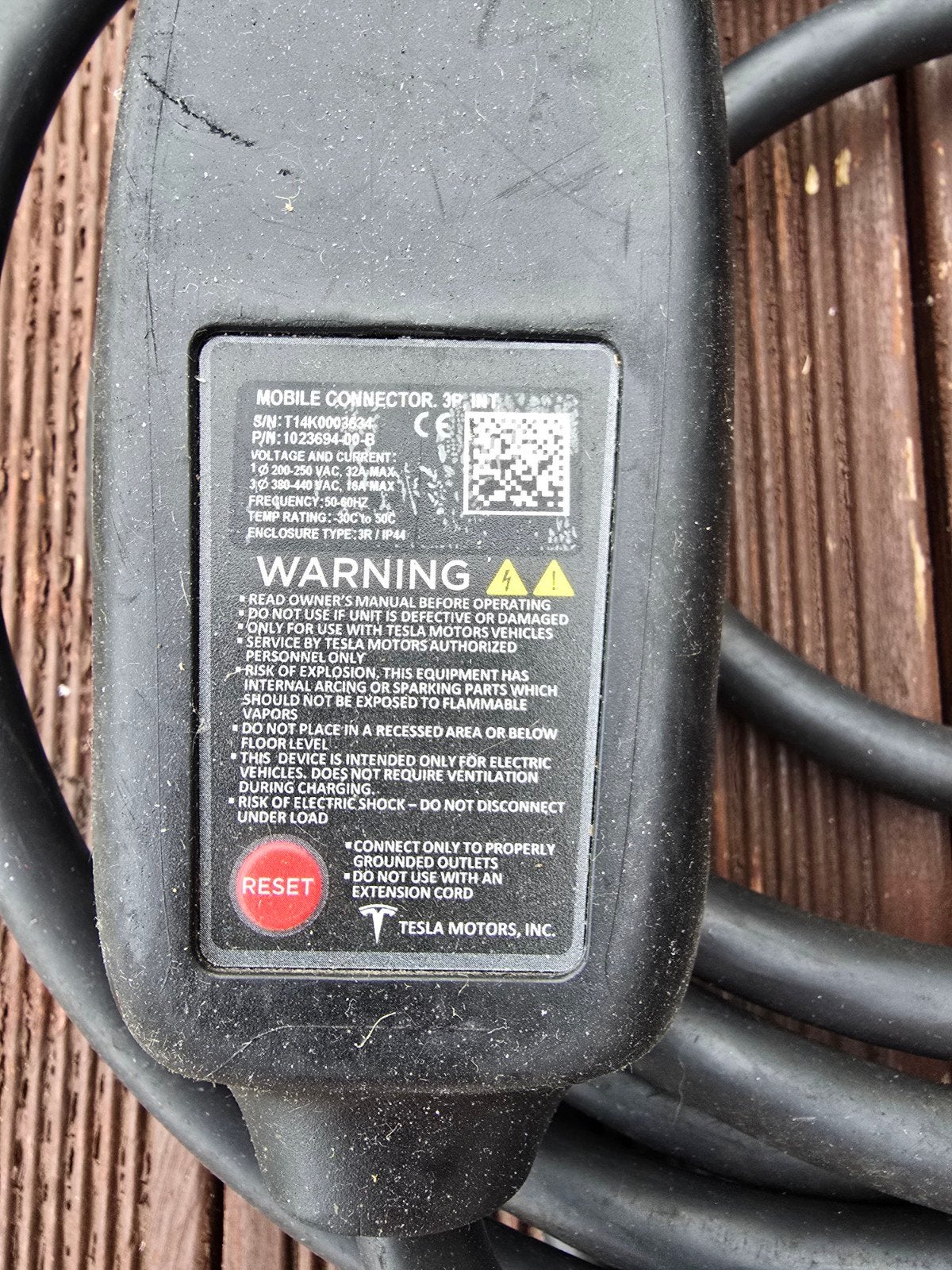 Tesla Mobile Connector Laadkabel (Gen 2), Ophalen of Verzenden, Gebruikt, Laadkabel
