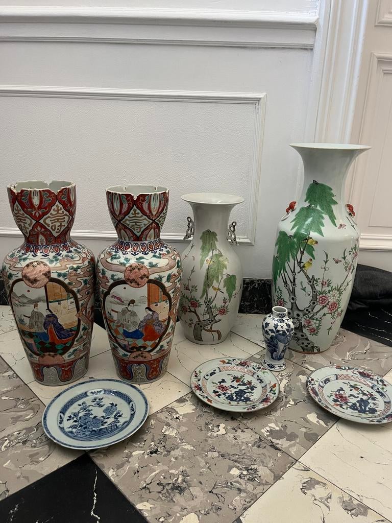 Groot lot chinees porselein, Antiek en Kunst, Ophalen of Verzenden
