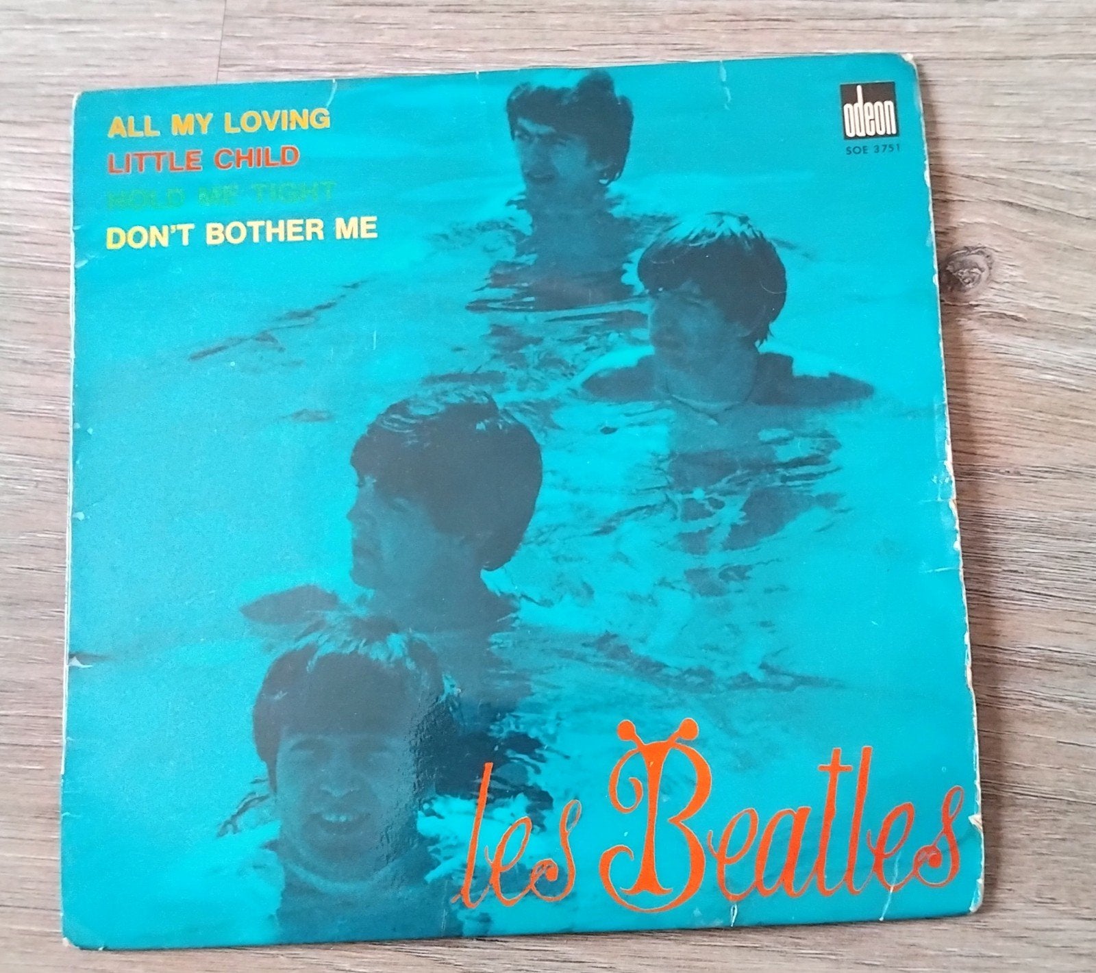 The Beatles - All My Loving EP (Odeon SOE 3751), Cd's en Dvd's, Vinyl Singles, Gebruikt, 7 inch, Ophalen of Verzenden, Pop