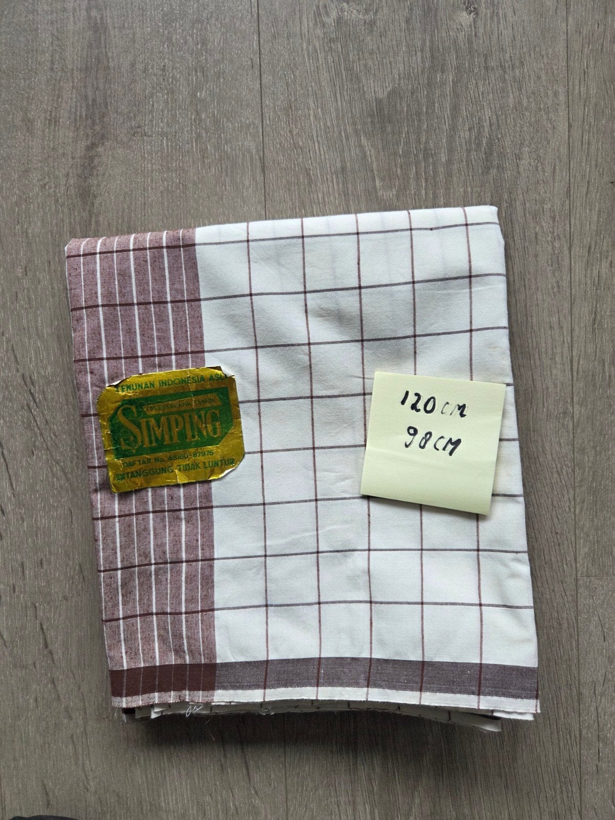 Traditionele stijlvolle Indonesische Sarong - Simping, Ophalen of Verzenden