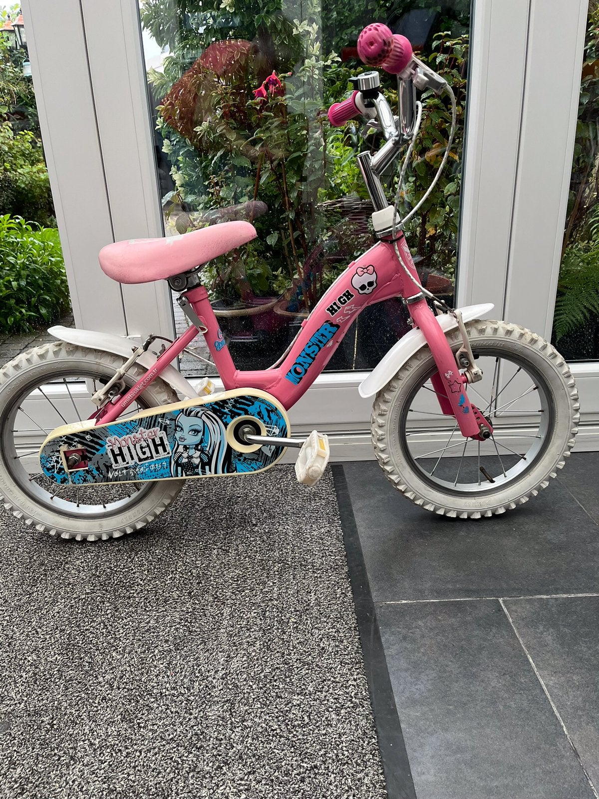 Kinder fietsje 14 inch, Ophalen, Zo goed als nieuw, Minder dan 16 inch