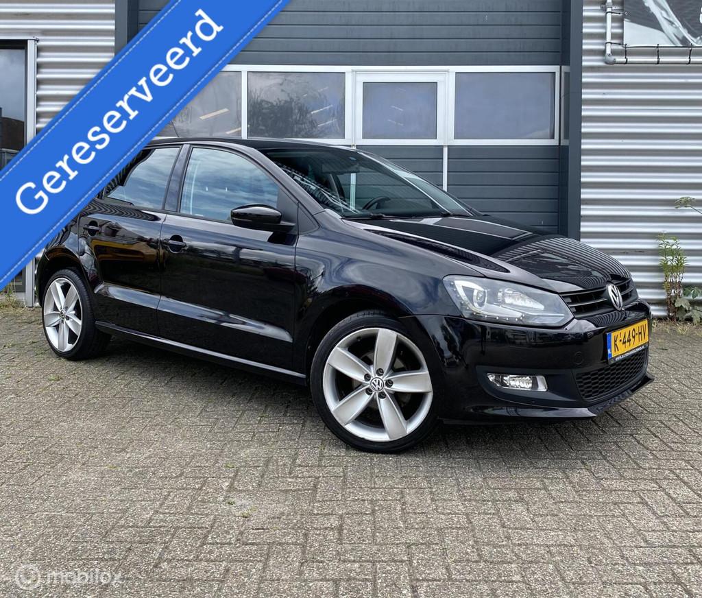 Volkswagen Polo 1.2 TSI Sport DSG|LED|Clima|Stoelverwarming|, Auto's, Euro 5, Stof, Zwart, 4 cilinders