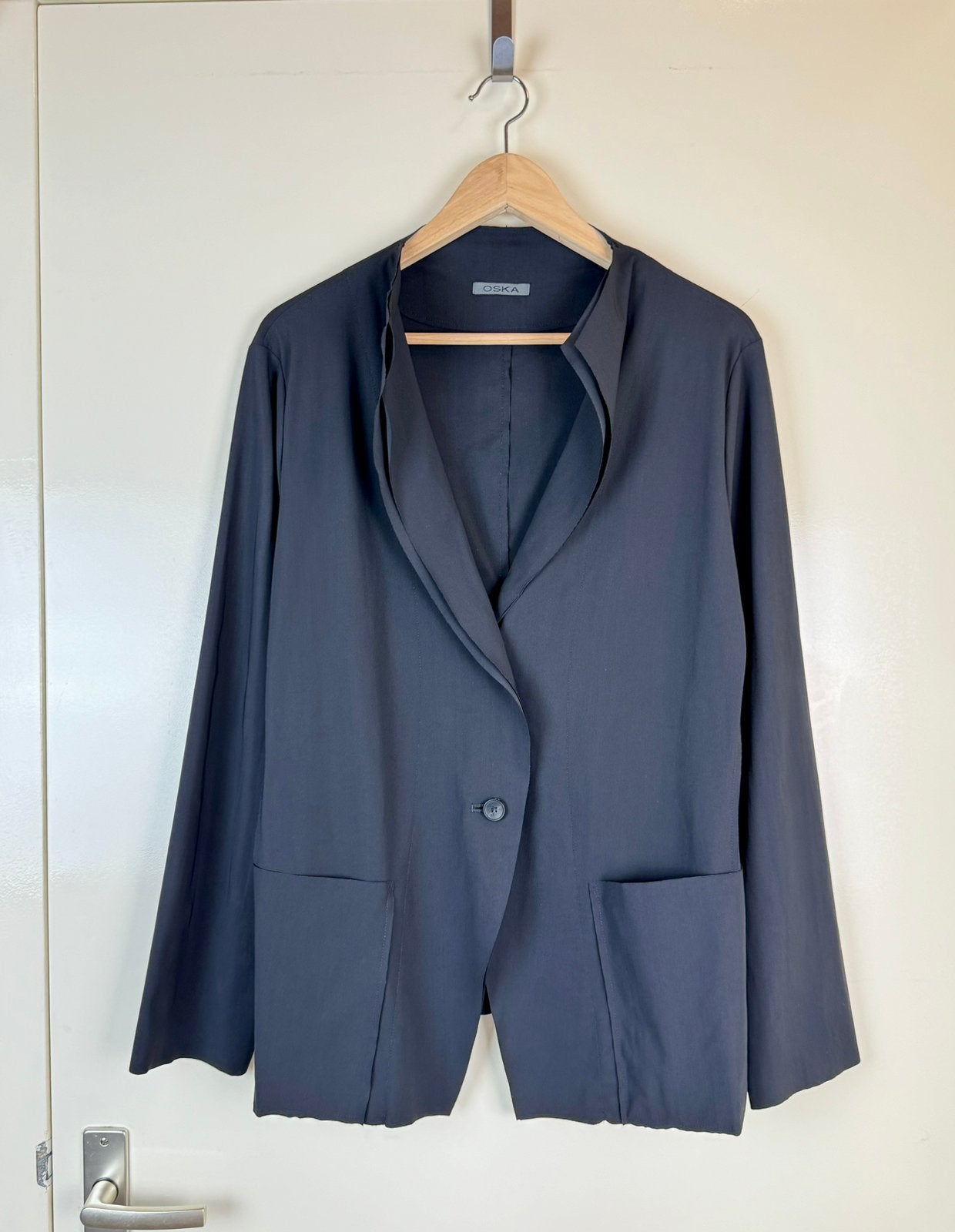 Oska jacket blazer gothic Avant Garde technical nylon XL, Kleding | Dames, Ophalen of Verzenden, Zo goed als nieuw, Maat 46/48 (XL) of groter