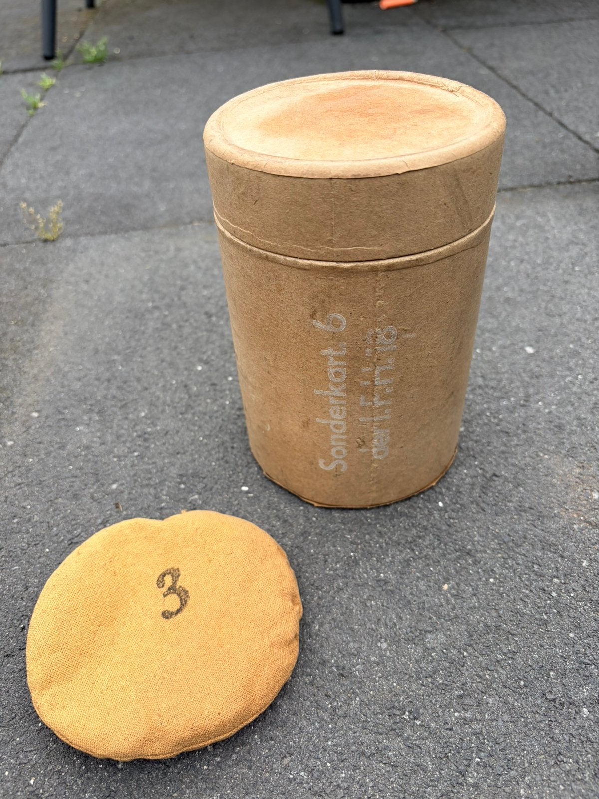 10,5cm LFH18 Sonderkart 6 container, Ophalen of Verzenden, Landmacht, Duitsland, Overige typen