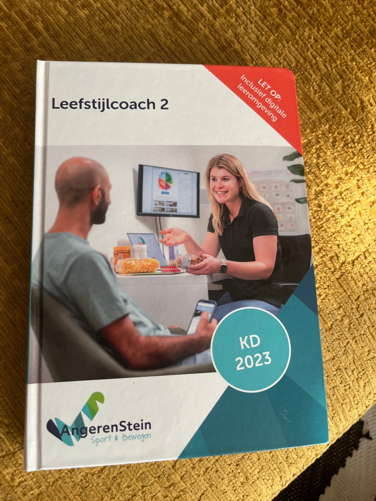 Leefstijlcoach 2 - AngerenStein Sport & Bewegen (KD 2023), Ophalen of Verzenden, Beta, Zo goed als nieuw, MBO