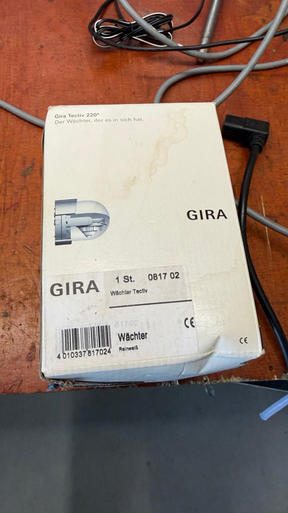 Gira Tectiv 220 Bewegingsmelder - Nieuw in doos, Ophalen of Verzenden, Nieuw, Overige typen