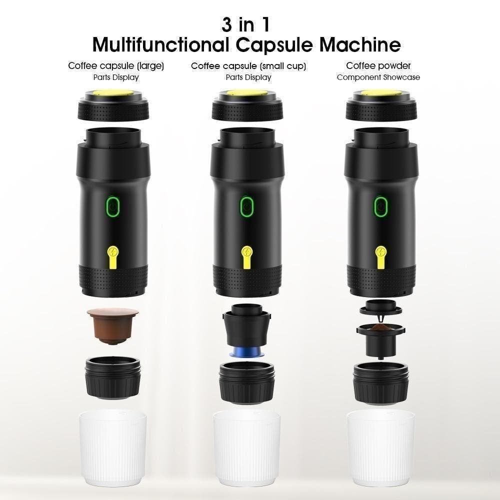 Foto 9 van Draagbare 3-in-1 Koffiemachine op accu!