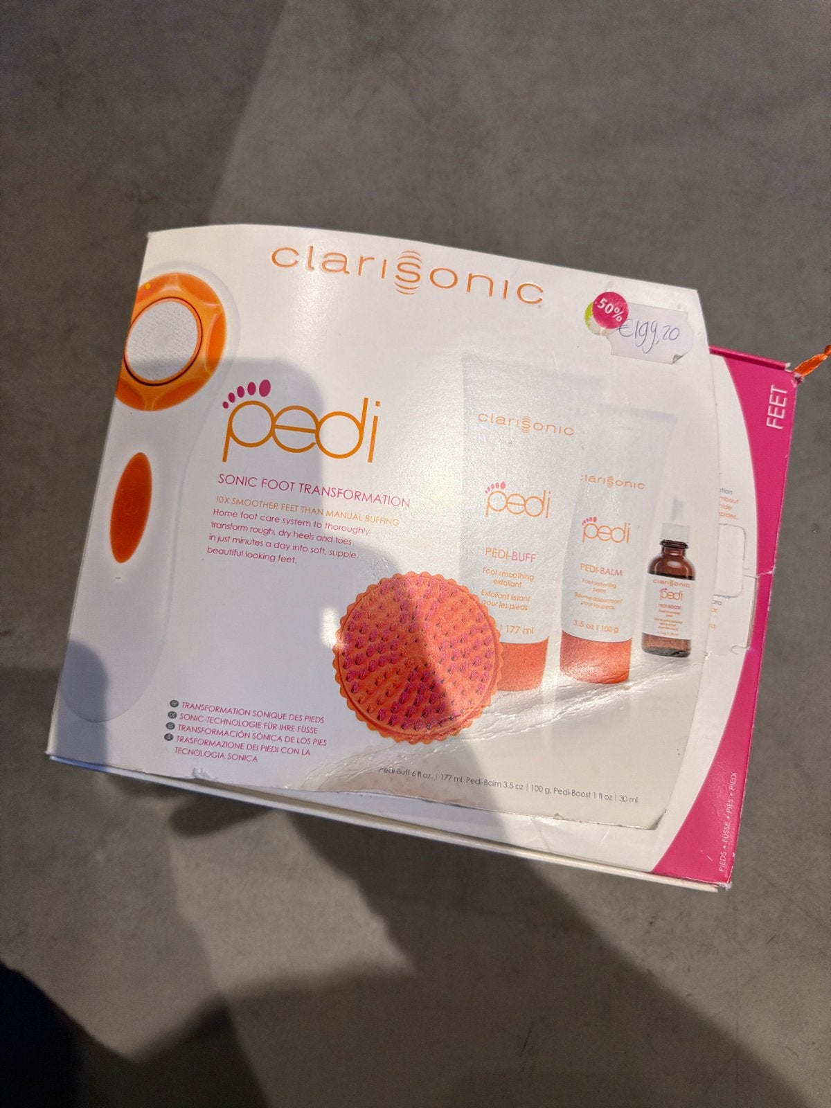 Clarisonic Pedi Sonic Voetverzorgingssysteem (nieuw), Ophalen, Nieuw, Overige typen