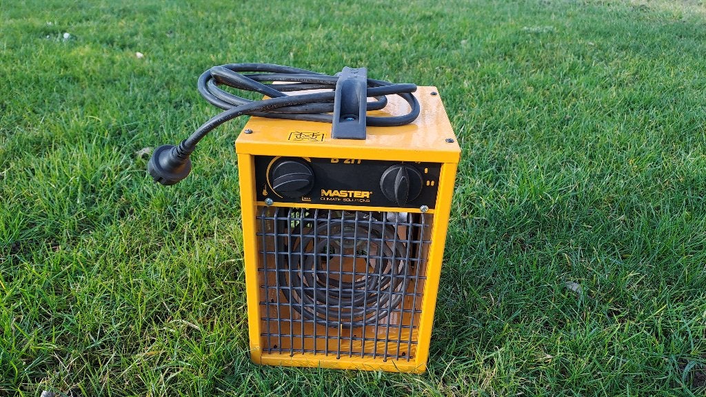 Master B2-IT elektrische heater, zo goed als nieuw!, Elektrisch, Mertstraat 5, Vloer, Nieuw
