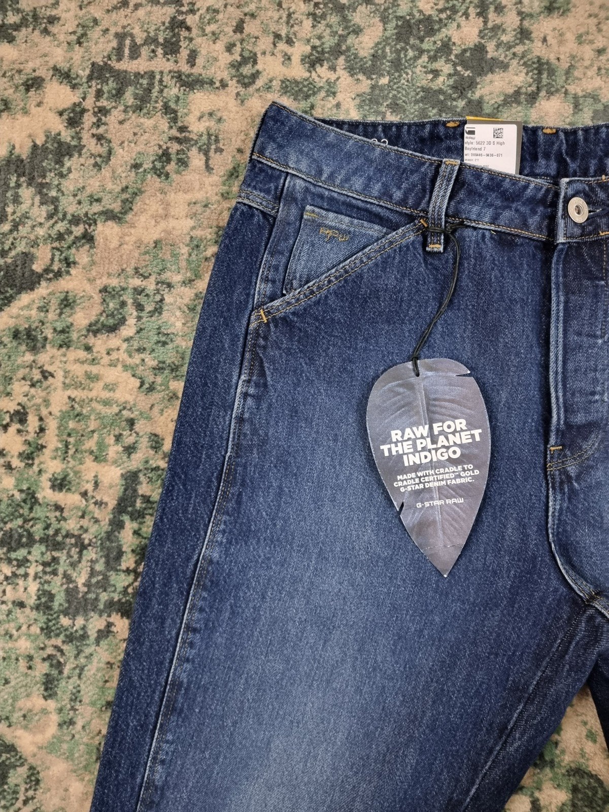 G-star raw 5622 3D High boyfriend W27 L32 Tulsi2732 Low-rise, Blauw, Nieuw, Ophalen of Verzenden, G-STAR RAW