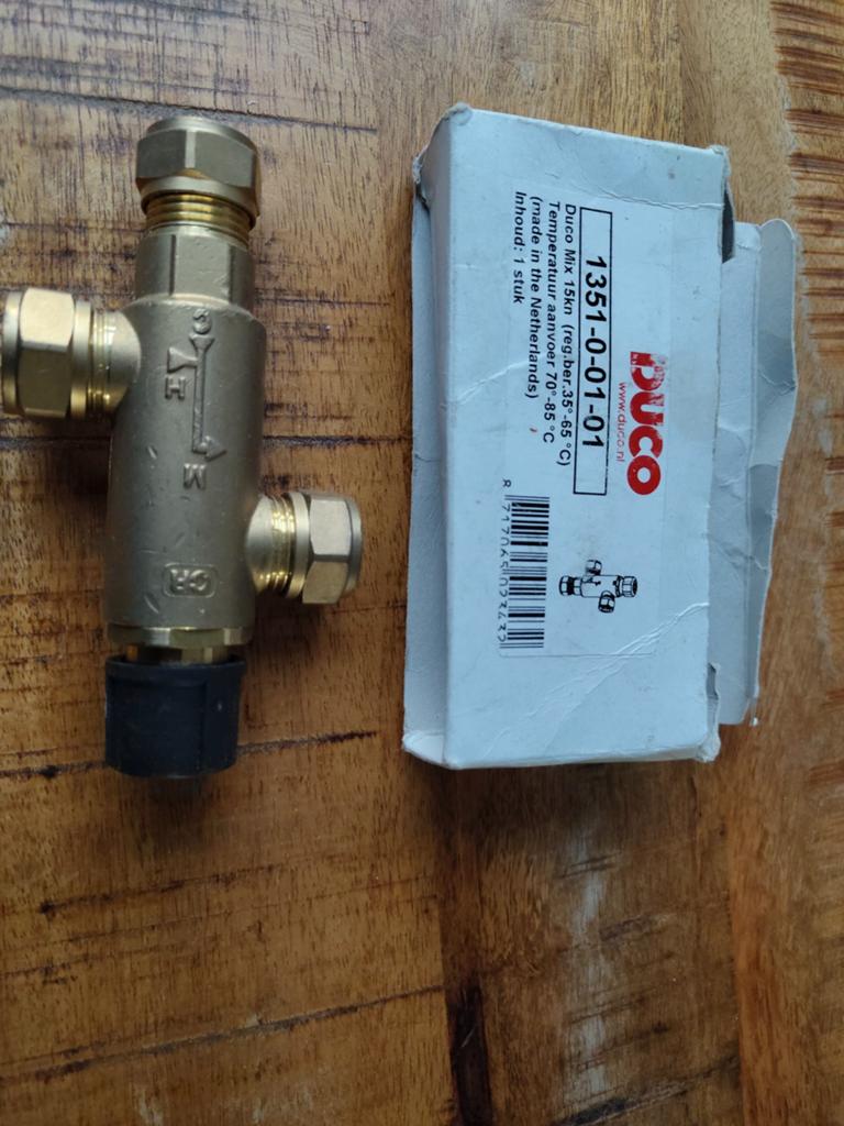 Duco mengventiel nieuw., Minder dan 30 cm, Radiator, Nieuw, Minder dan 60 cm