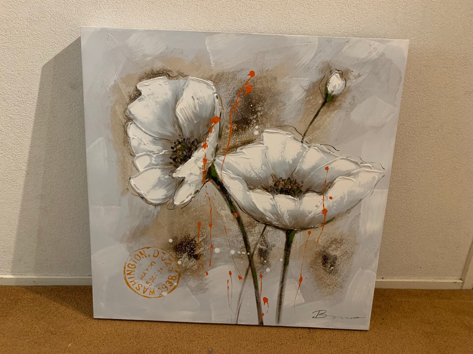 Prachtig origineel schilderij, Huis en Inrichting, Woonaccessoires | Schilderijen, Tekeningen en Foto's, Ophalen of Verzenden