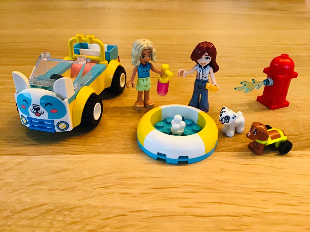 Lego Friends 42635, honden verzorgingswagen, zonder boekje, Lego, Compleet, Friends, Ophalen of Verzenden