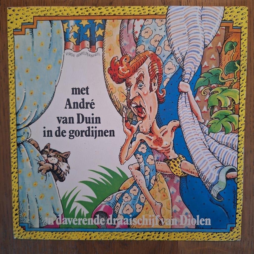 André van Duin - Met André In De Gordijnen -flex disc- (003), Ophalen of Verzenden, Gebruikt, Nederlandstalig