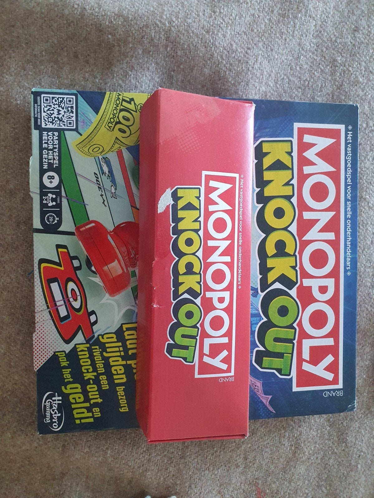 Monopoly Knock Out - Nieuw in verpakking, Hobby en Vrije tijd, Gezelschapsspellen | Bordspellen, Vijf spelers of meer, Ophalen of Verzenden