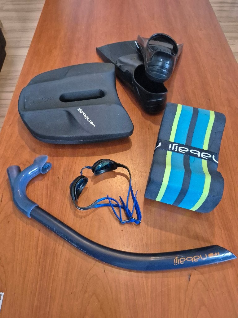 Complete Zwemset voor Borstcrawl training, Ophalen of Verzenden, Gebruikt, Benen, Overige typen