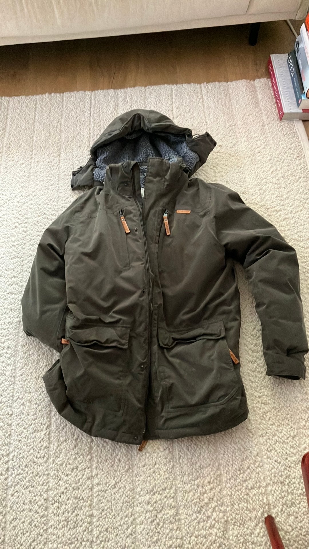 Ayacucho winterjas L, Ophalen of Verzenden, Zo goed als nieuw, Groen