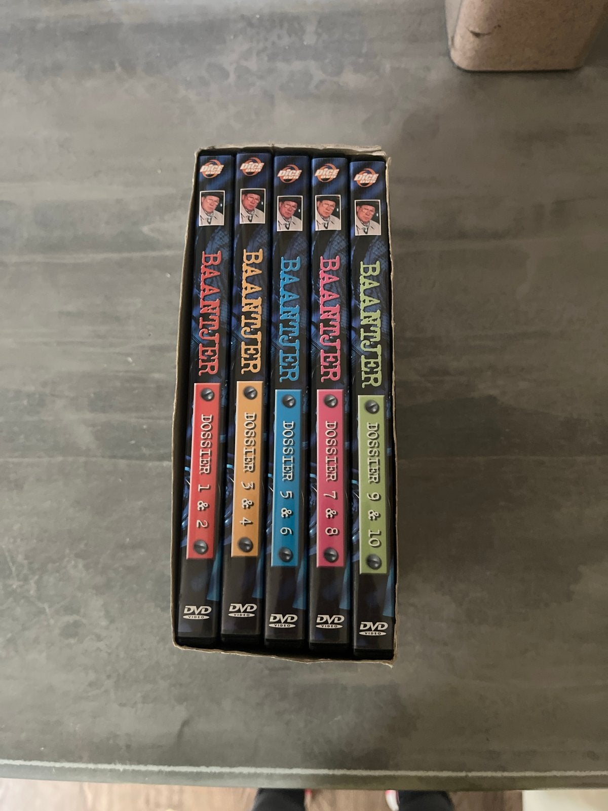 Baantjer Dossier 1 t/m 10 - 5 DVD Box, Cd's en Dvd's, Gebruikt, Alle leeftijden, Nederlands, Detective en Krimi