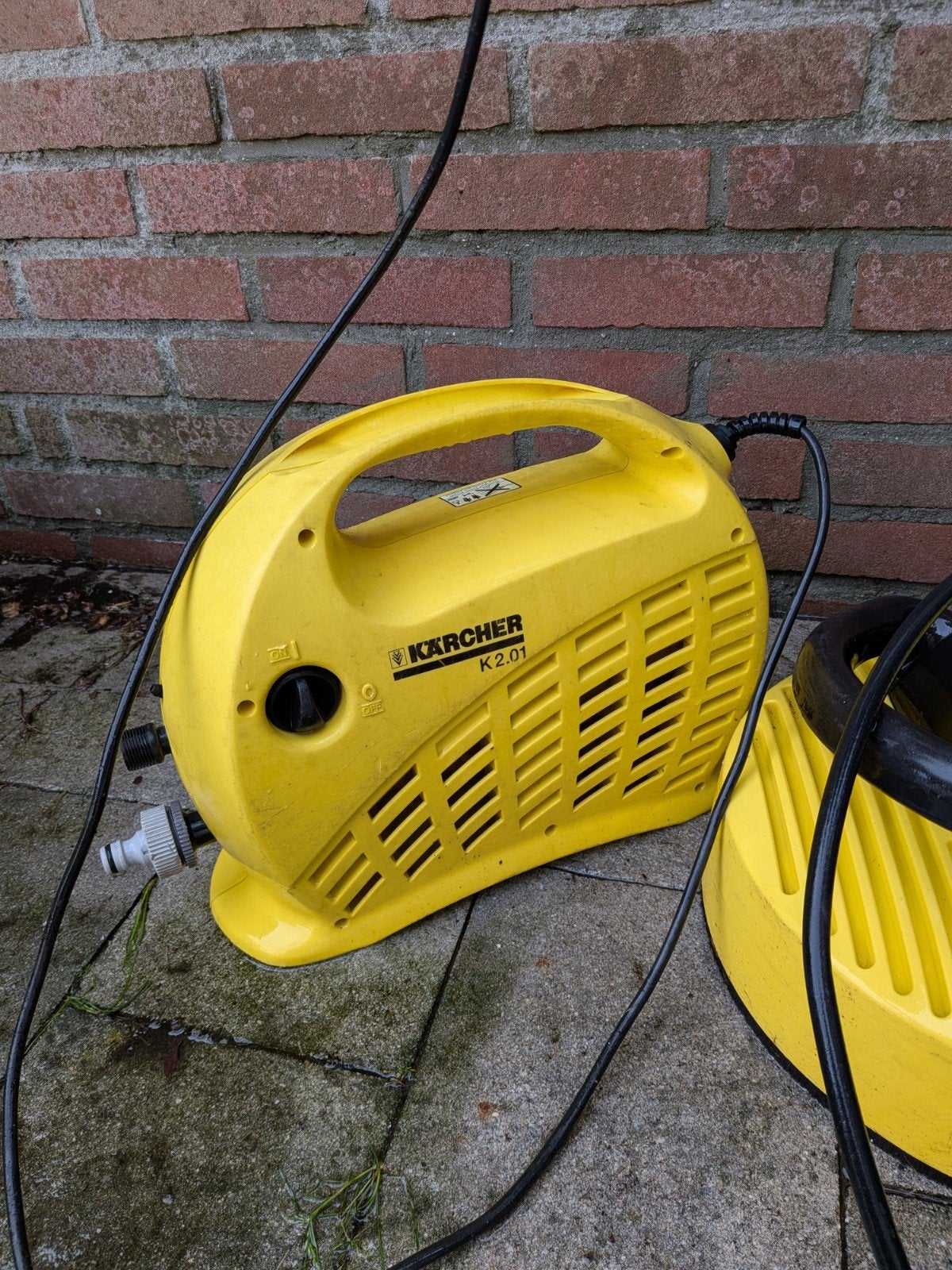 Kärcher K2.01 Hogedrukreiniger met Terrasreiniger, Tuin en Terras, Ophalen, Gebruikt, Elektrisch, Kärcher