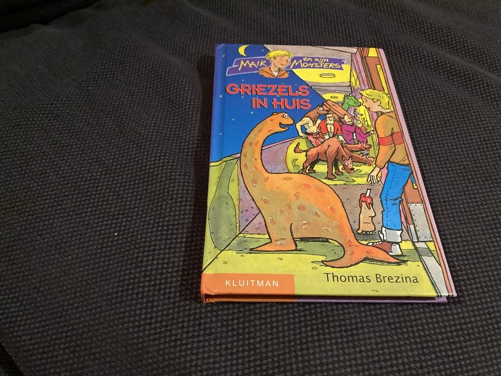 🦖 Thomas Brezina - jeugd Griezels in huis, Ophalen of Verzenden, Zo goed als nieuw, Non-fictie