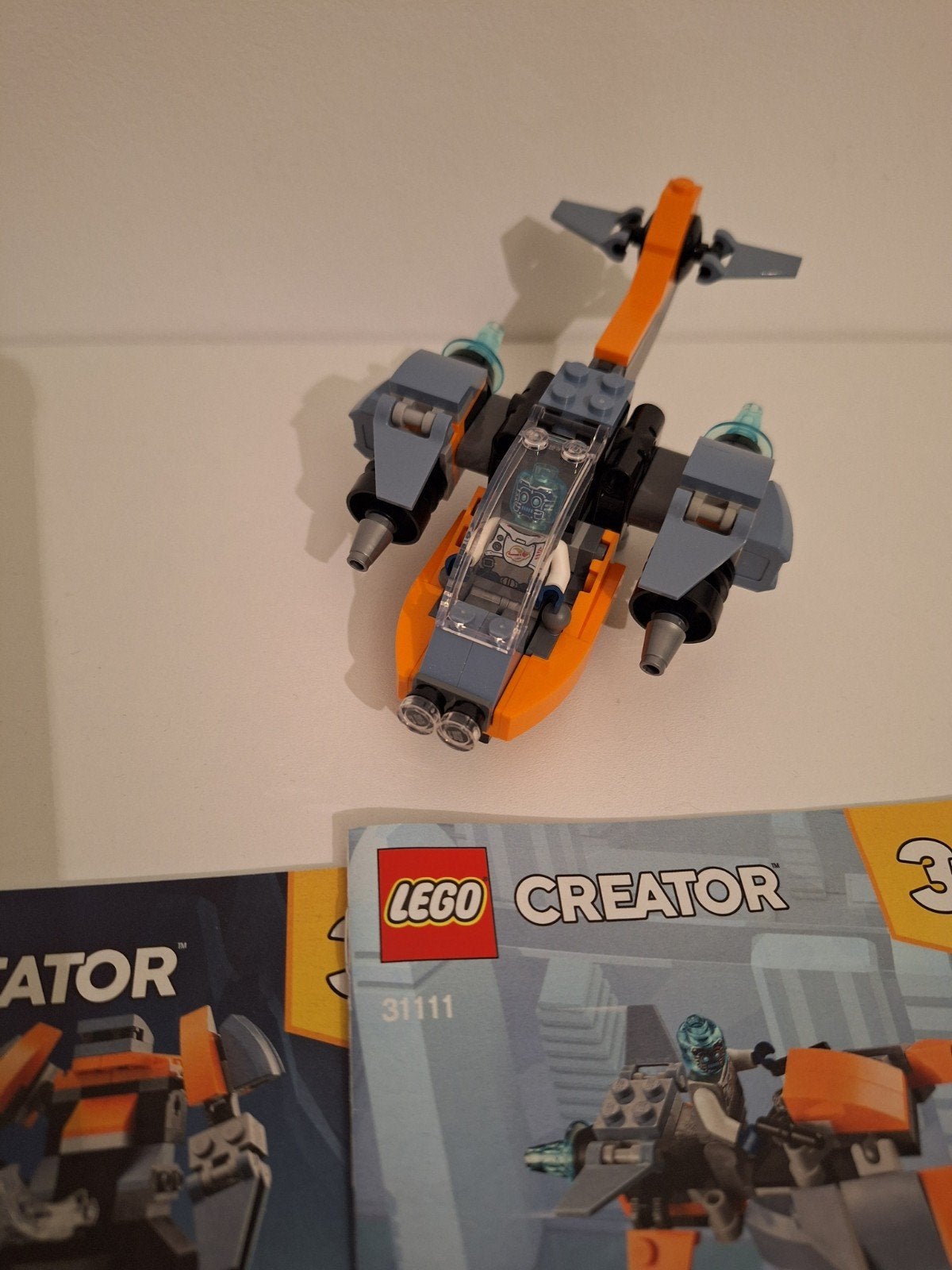 Lego creator 31111 compleet met boekjes, Lego, Compleet, Ophalen of Verzenden, Zo goed als nieuw