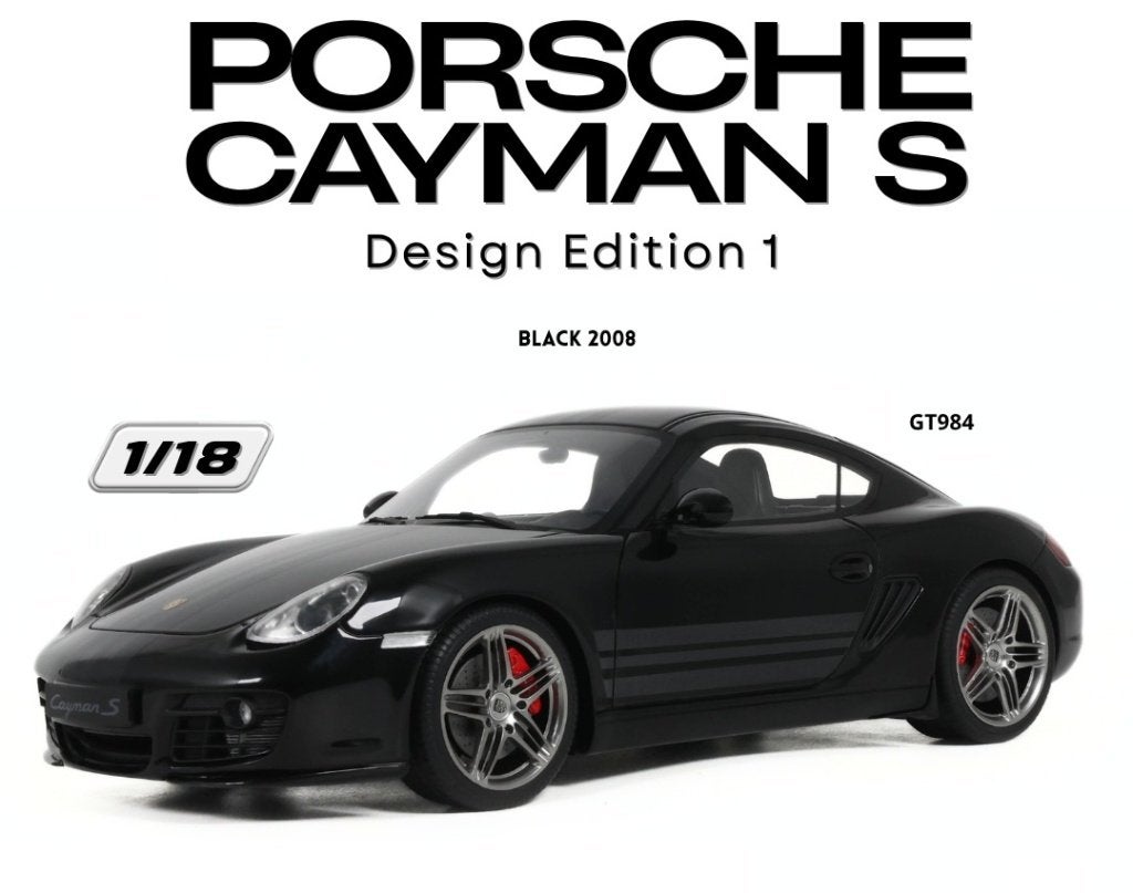 Porsche Cayman S Design Edition GT Spirit nieuw, Hobby en Vrije tijd, Ophalen of Verzenden, Nieuw, Auto, Overige merken