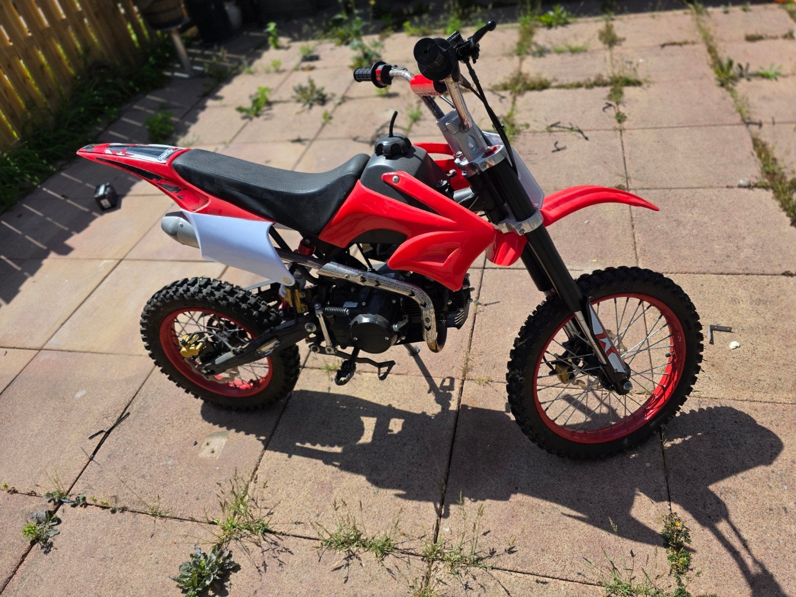 Pitbike 125cc 4takt, Fietsen en Brommers, Minibikes, Midibikes en Pitbikes, Ophalen, 125 cc, Schijfrem, Pitbike
