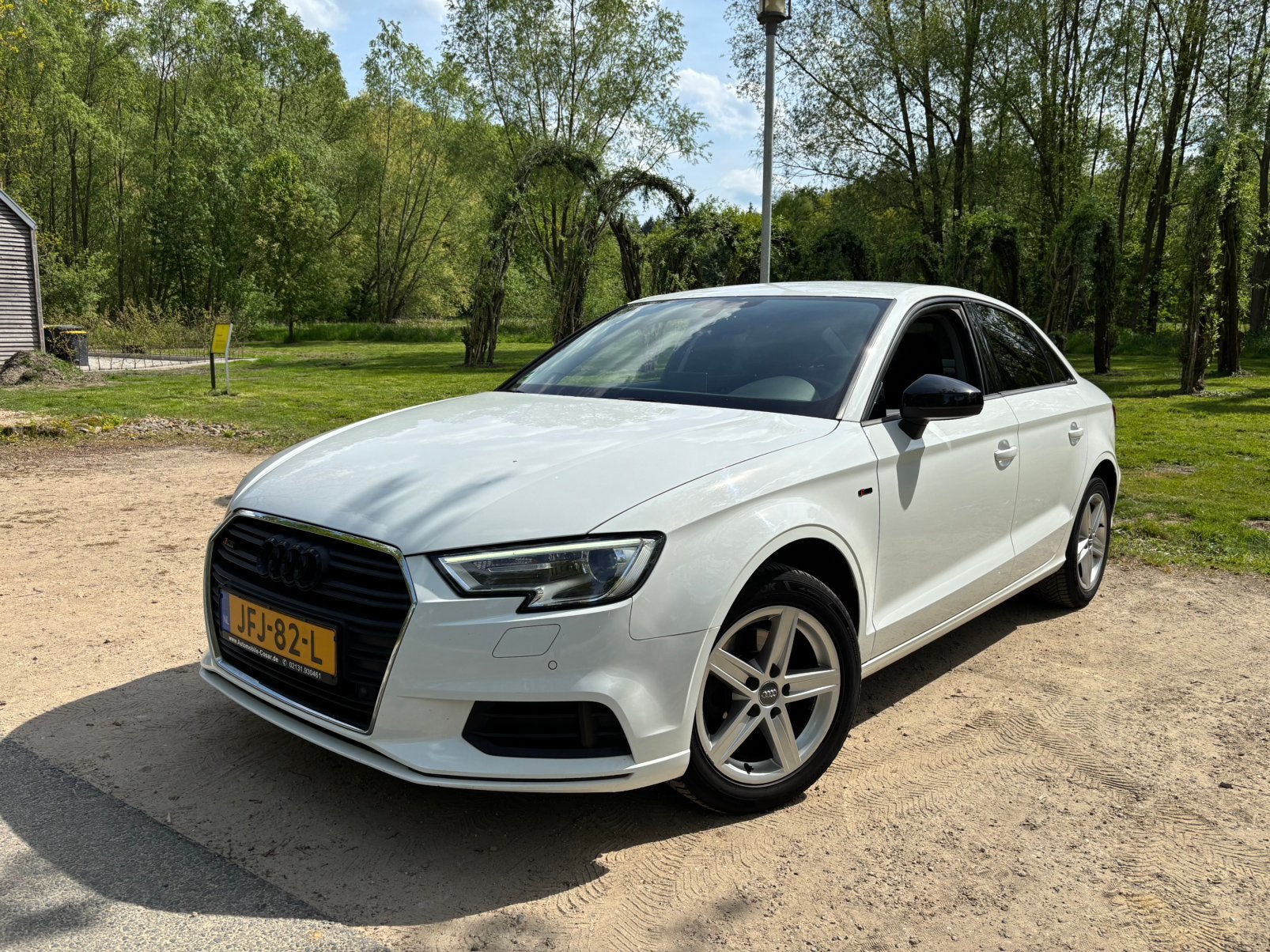 Audi A3 Sedan 2017 1.0 TFSI Wit 116PK 2017 Perfecte staat, Auto's, Voorwielaandrijving, 1160 kg, 115 pk, 3 cilinders