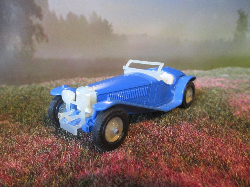 1934 Riley M.P.H. Lesney Models Of Yesteryear Y-3 (ERROR ? ), Ophalen of Verzenden, Gebruikt, Auto, Matchbox