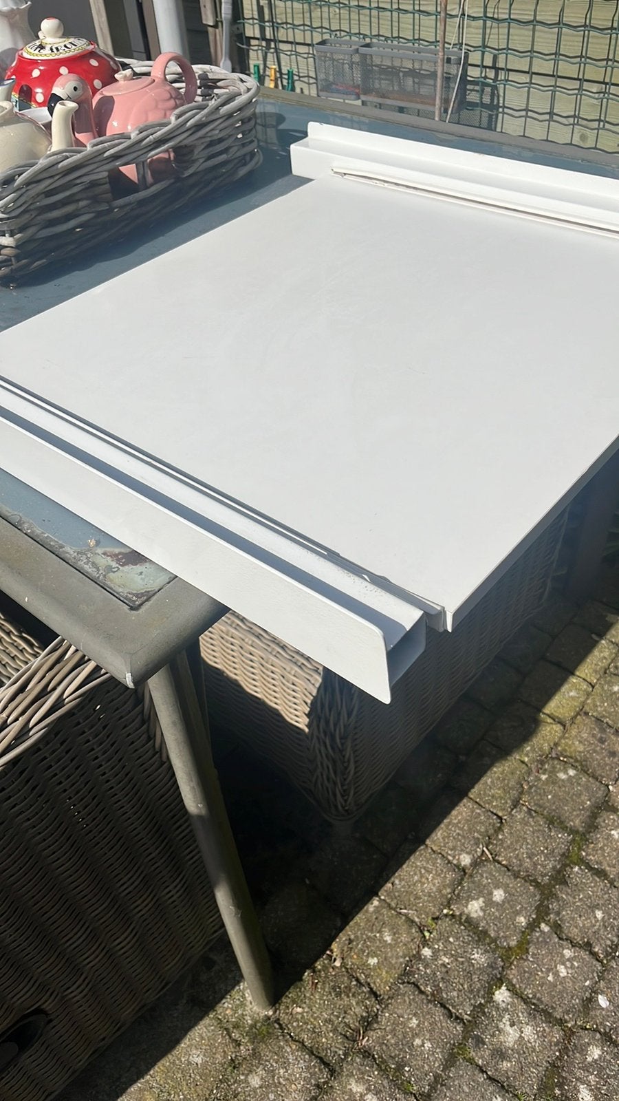 Tussen blad wasmachine en droger, Ophalen of Verzenden, Gebruikt