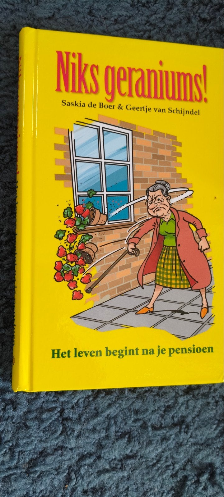 Niks geraniums!!, Ophalen of Verzenden, Zo goed als nieuw, Overige onderwerpen