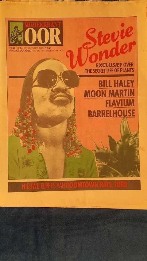 OOR 24-1979 Stevie Wonder Bill Haley Moon Martin Flavium, Ophalen of Verzenden, Zo goed als nieuw, Muziek, Film of Tv