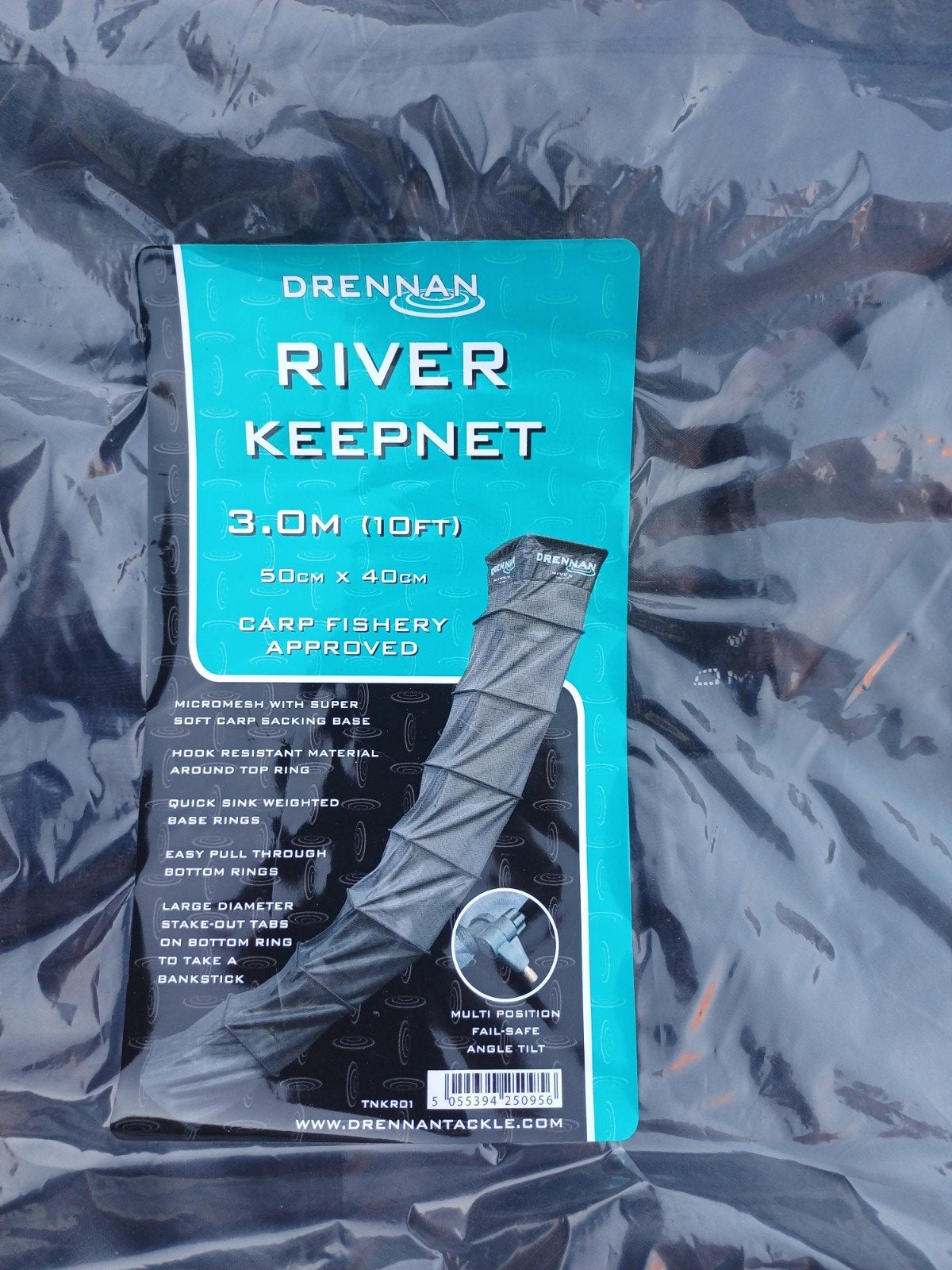 Drennan River Keepnet 3.0M (10FT) - Nieuw in verpakking, Ophalen, Nieuw, Net of Fuik