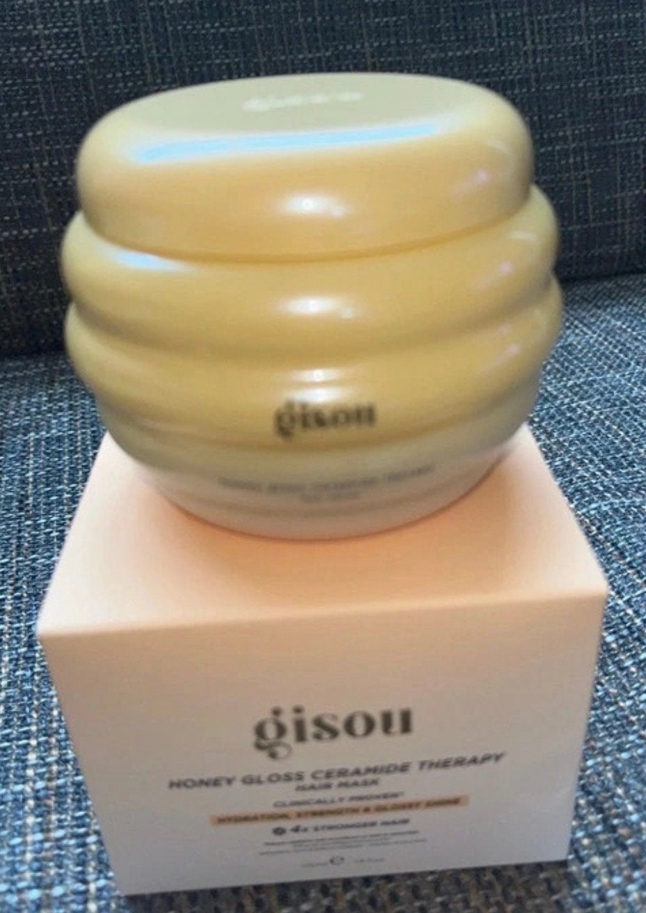 Gisou Honey Gloss Ceramide Therapy Haarmasker 230ml, Ophalen of Verzenden, Nieuw, Haarverzorger of -hersteller
