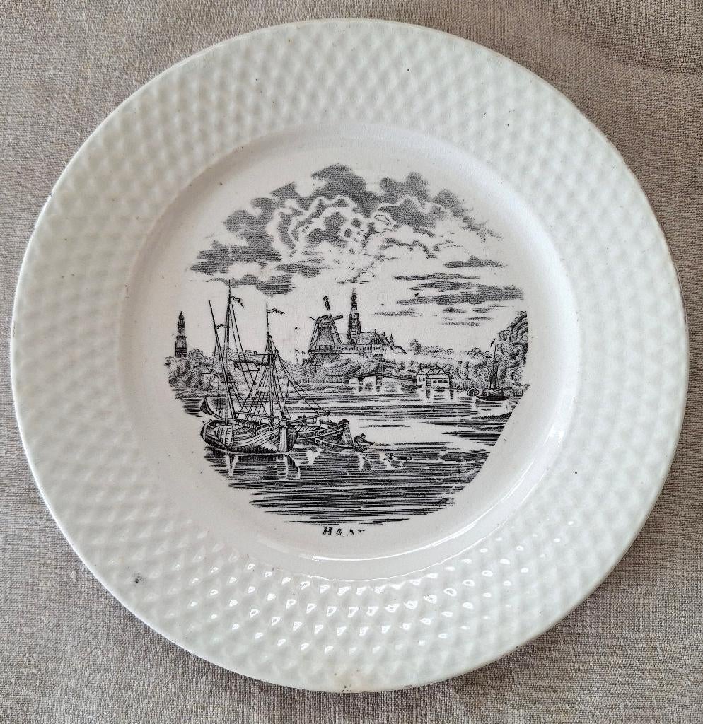 Petrus Regout Nederland serie, Haarlem, Antiek en Kunst, Ophalen of Verzenden