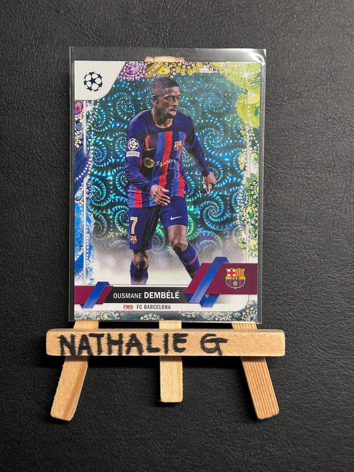 2022-23 Topps UEFA Carnaval Edition Dembele #10 PSG 45/75, Ophalen of Verzenden, Nieuw, Spelerskaart