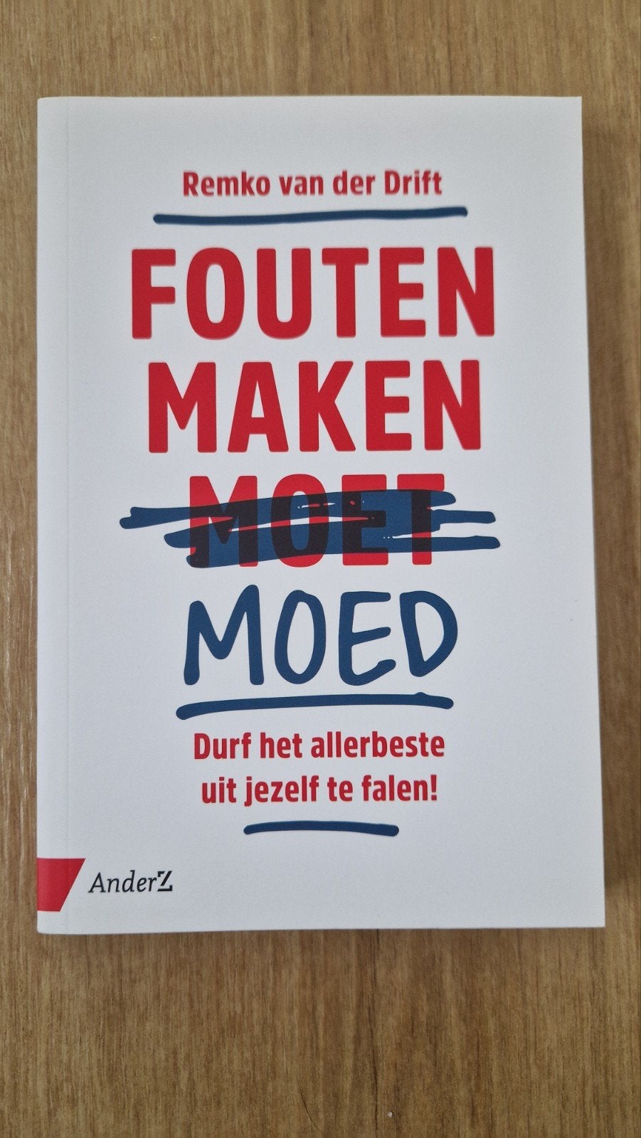 Remko van der Drift - Fouten maken moed, Boeken, Ophalen of Verzenden, Zo goed als nieuw