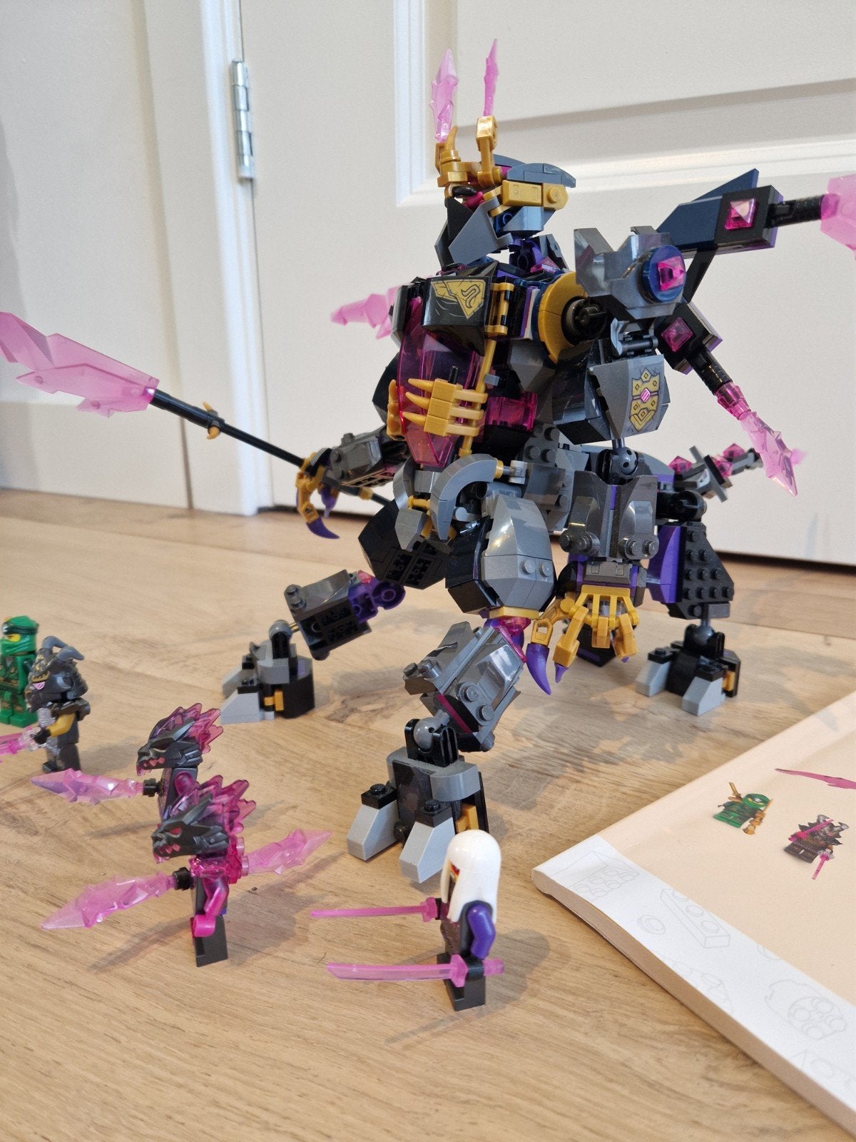 Lego ninjago 71772 Kristalkoning, Ophalen of Verzenden, Zo goed als nieuw
