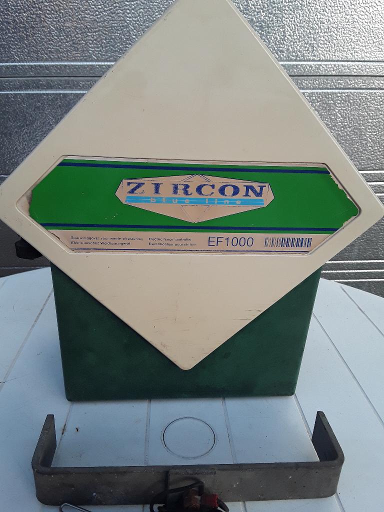 Zircon Blue Line schrikdraadapparaat, Ophalen, Gebruikt