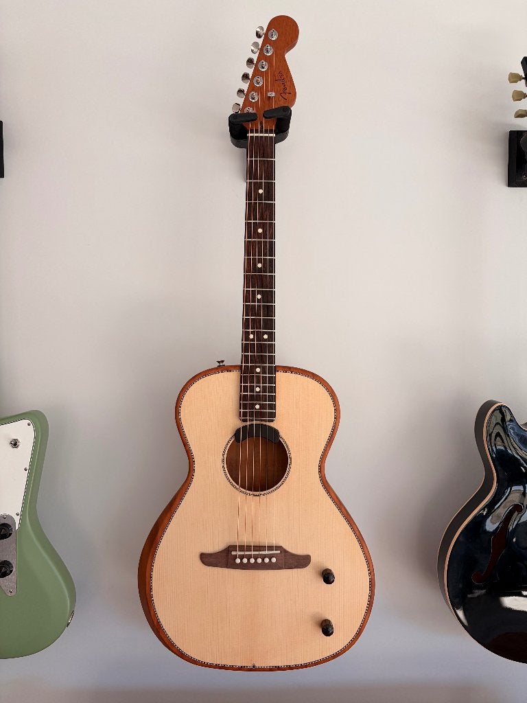 Fender Highway Series Parlor, Rosewood Fingerboard, Natural, Muziek en Instrumenten, Ophalen of Verzenden, Zo goed als nieuw, Western- of Steelstringgitaar