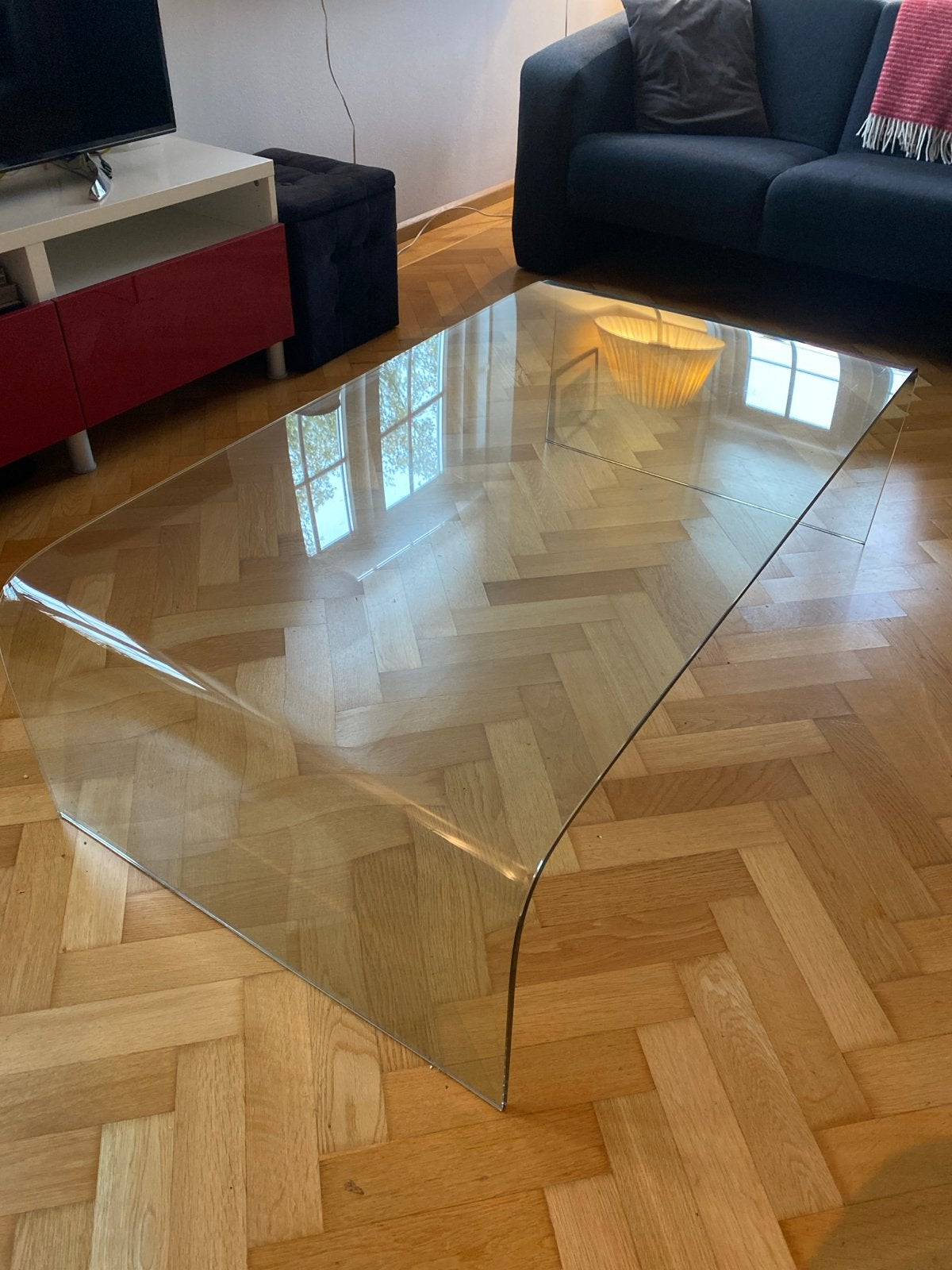Glazen Salontafel - Modern en Stijlvol Design, Huis en Inrichting, Ophalen, 100 tot 150 cm, 50 tot 100 cm, Glas