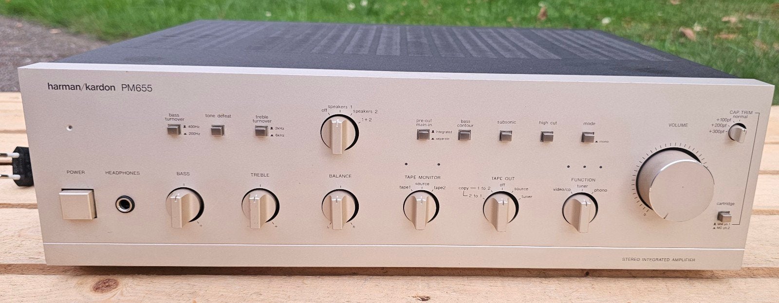 Harman Kardon vintage PM655 high current, MM/MC + garantie!, Overige merken, Harman Kardon, Refurbished, Ophalen of Verzenden