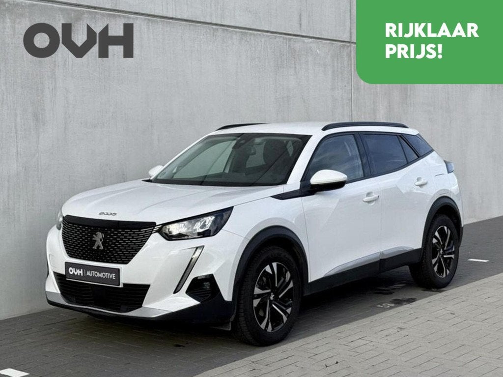 Peugeot 2008 1.2 Allure | Cam | Stoelverw | Virtual Cockpit, Gebruikt, 1199 cc, Wit, Bedrijf