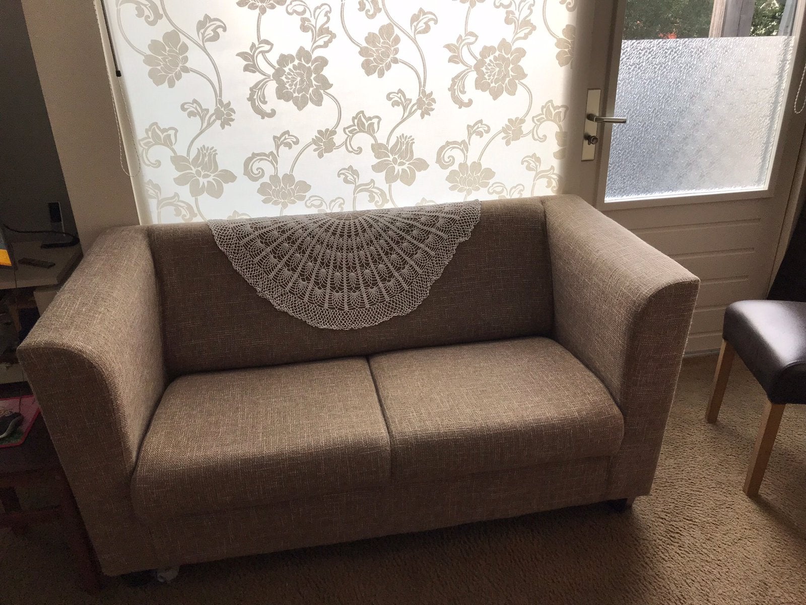 Bank, Huis en Inrichting, Banken | Bankstellen, Ophalen, 150 tot 200 cm, Tweepersoons, 75 tot 100 cm